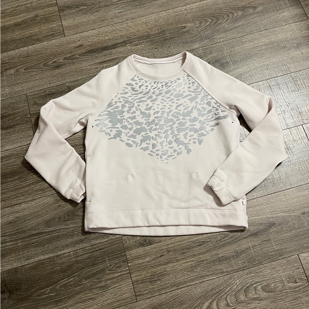 🍋 Lululemon crew neck reflective blush sweatshirt! - Picture 3 of 8